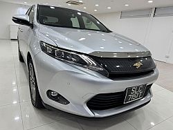 Toyota Harrier Premium 2.0 A 2016 Silver Sunroof Rear Screen Android Player
